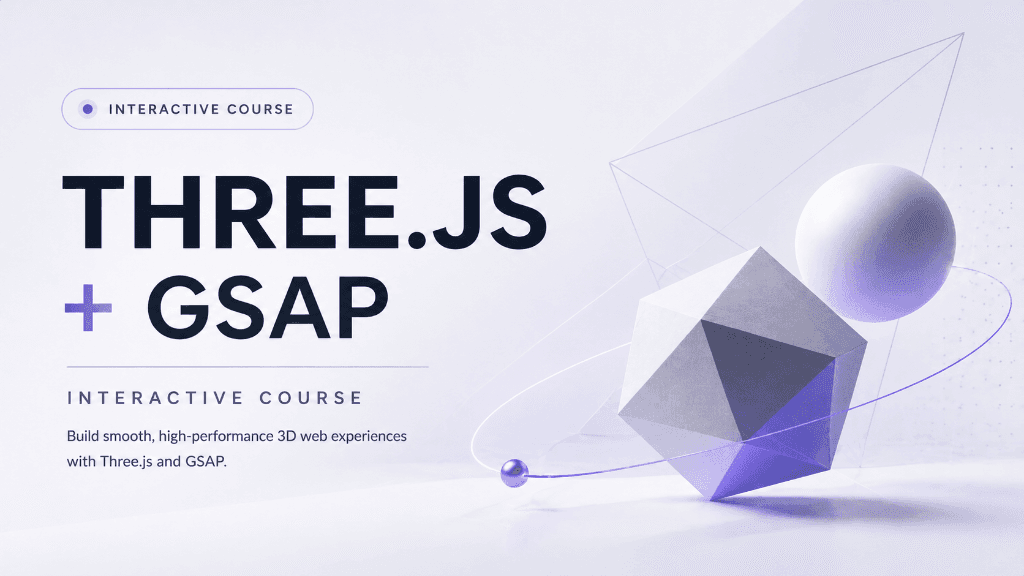 Three.js + GSAP