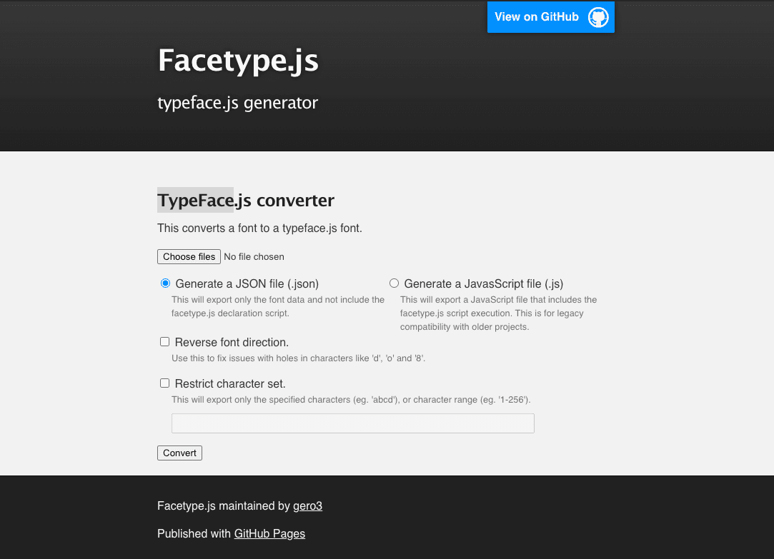 Facetype