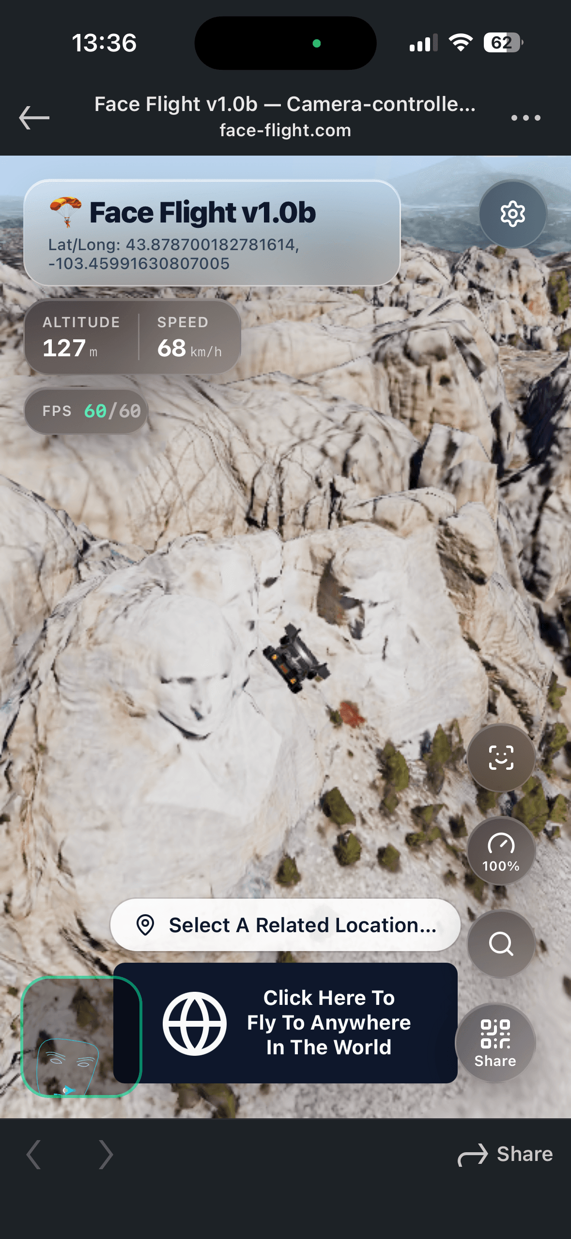 Face Flight