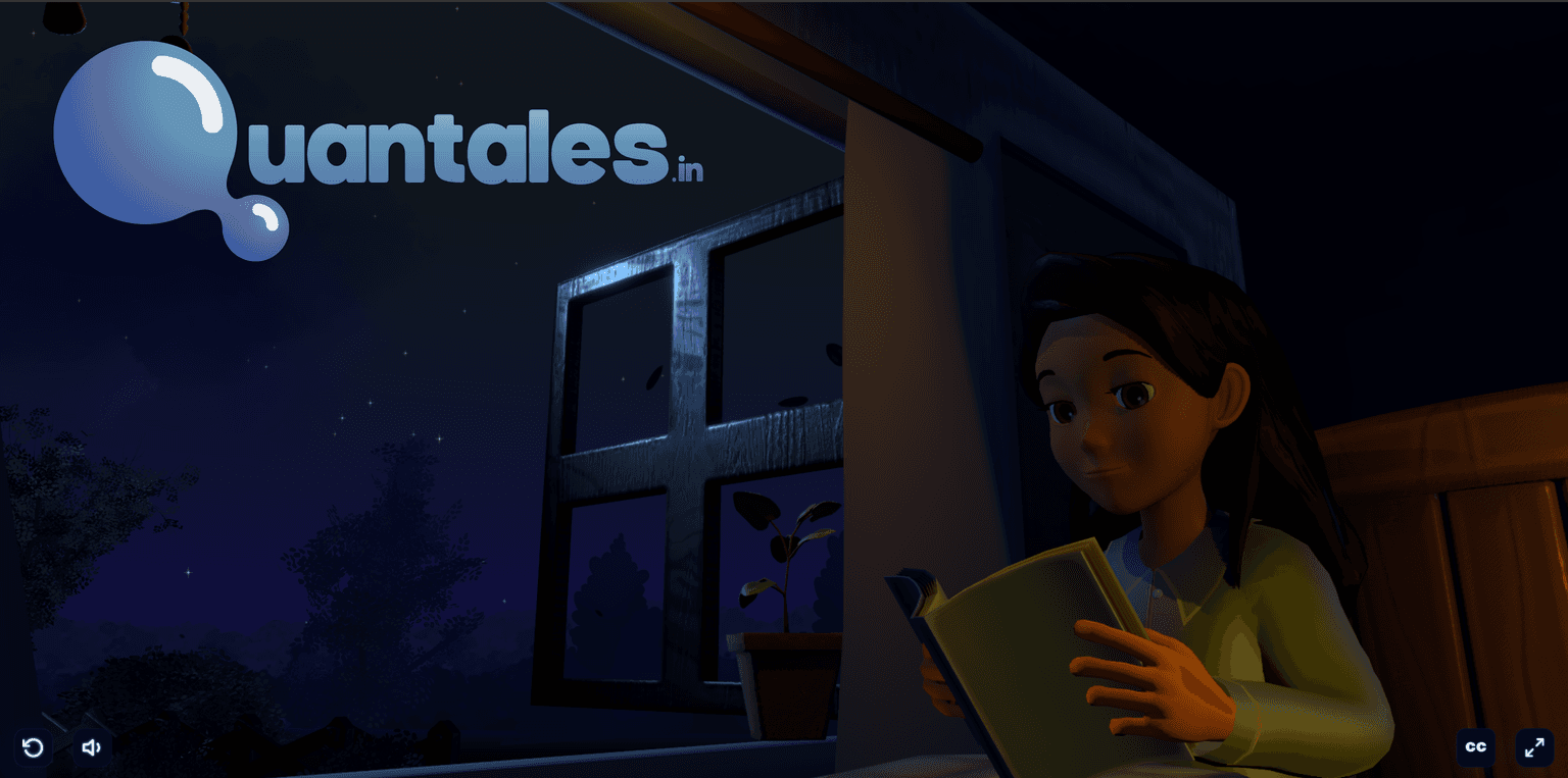 Quantales - Interactive Animated Story — Three.js game