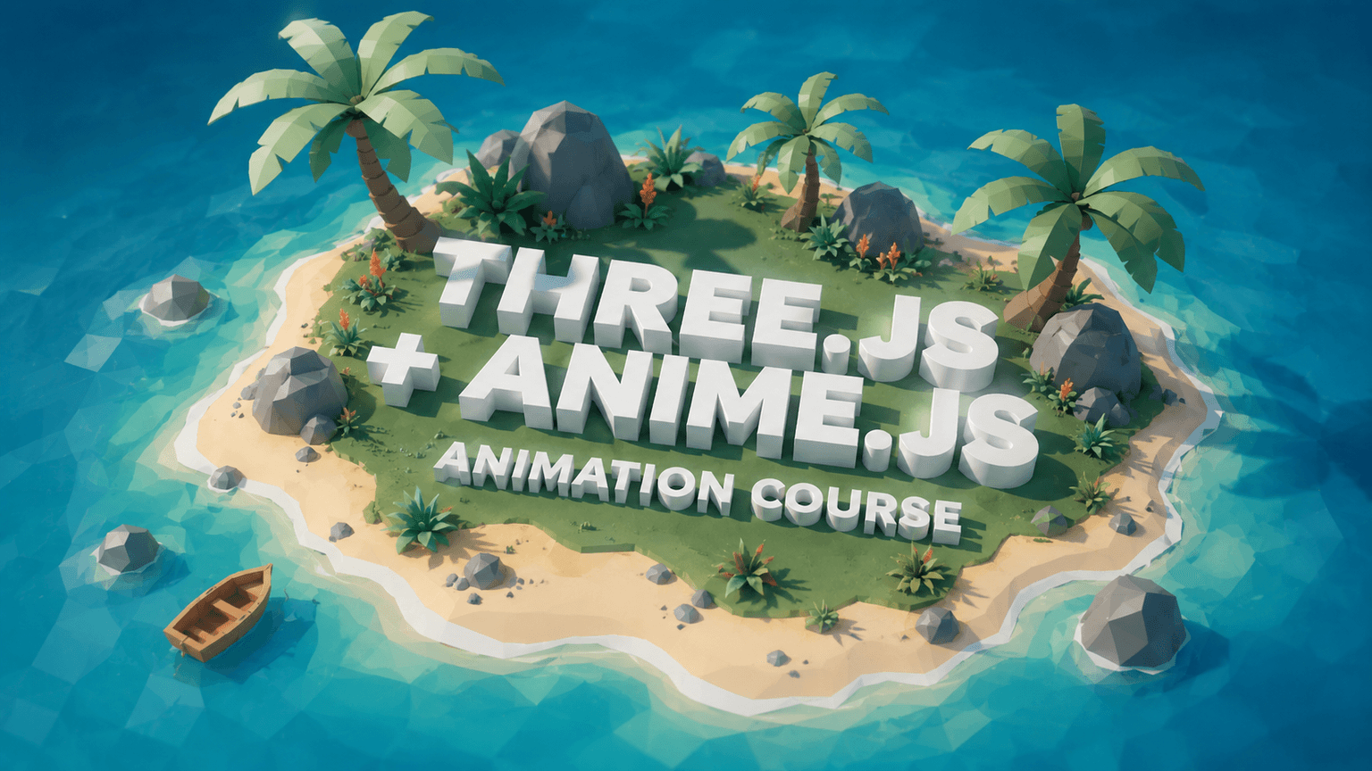 Three.js + Anime.js