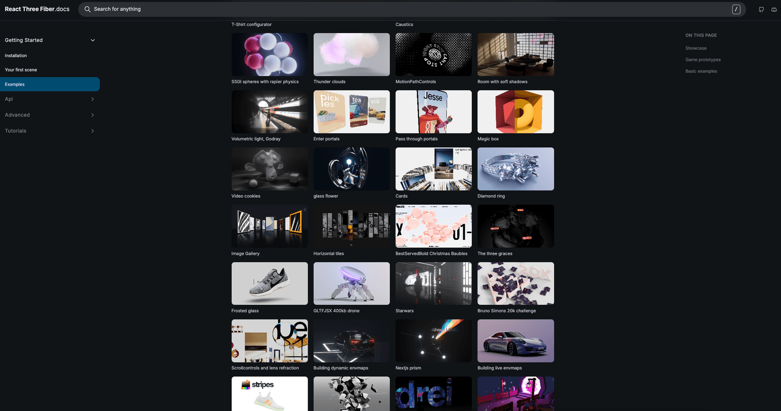 React Three Fiber (R3F)