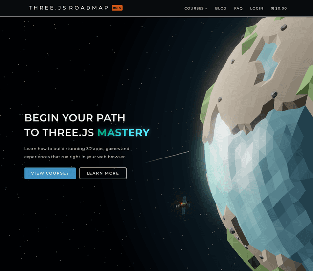 Three.js Roadmap