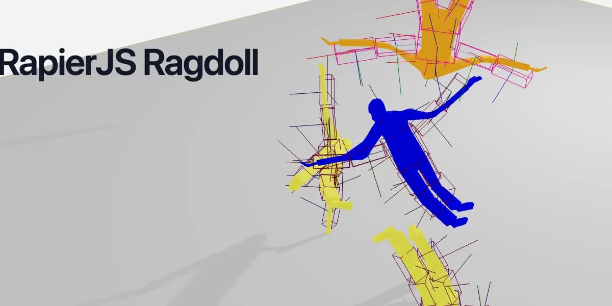 RapierJS Ragdoll Physics