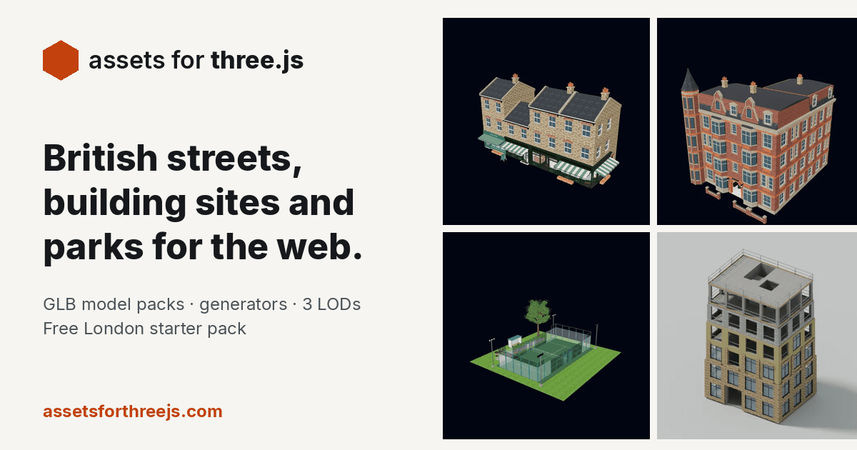 Assets for three.js