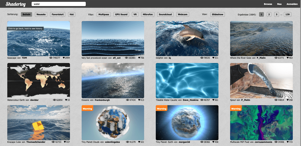 GLSL viewer | Three.js Resources